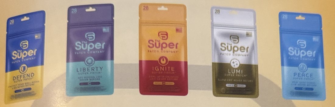 Packungen Defend, Liberty, Ignite, Lumi und Peace nebeneinander